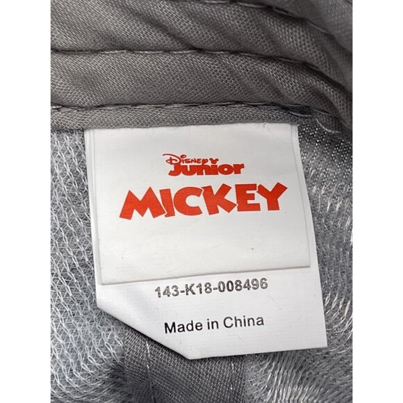DISNEY JUNIOR OSFA Gray Knit Mickey Mouse All-Over Print Embroidery CAP Hat EUC - Picture 7 of 8